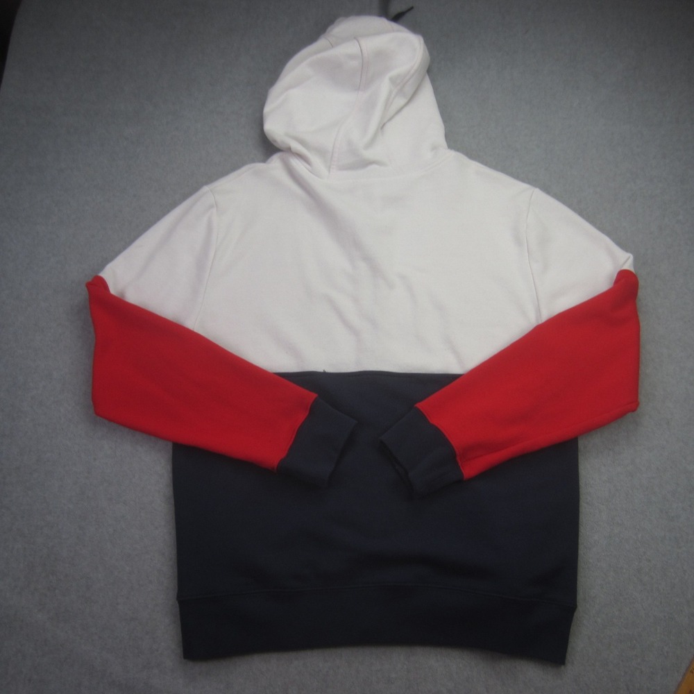 USA FIFA World Cup Qatar 2022 Jacket Mens Medium White Red Blue Full Zip Hoodie - Picture 7 of 16